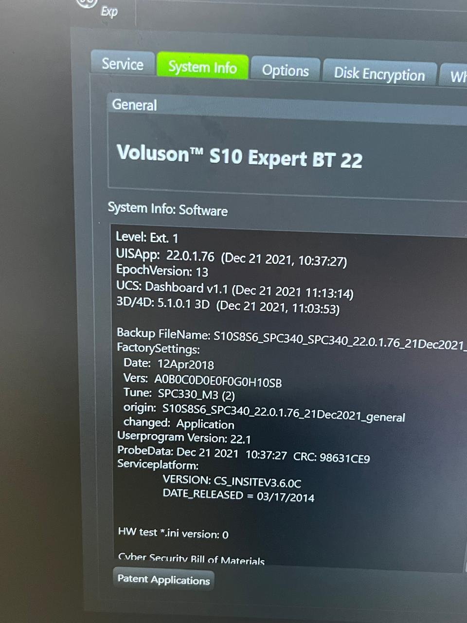 Excellent GE Healthcare Voluson S10 Expert (2024) image 1