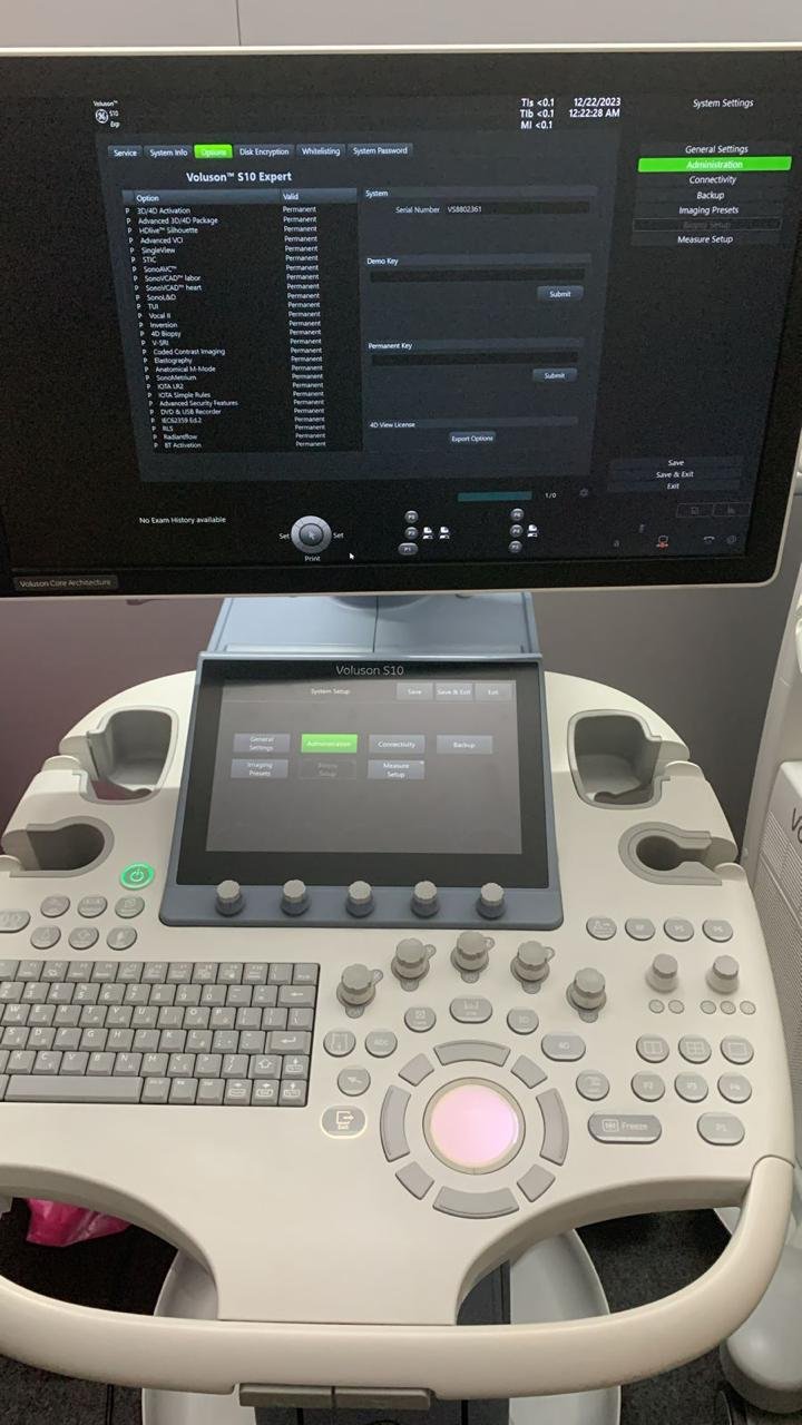 Excellent GE Healthcare Voluson S10 Expert (2024) image 3